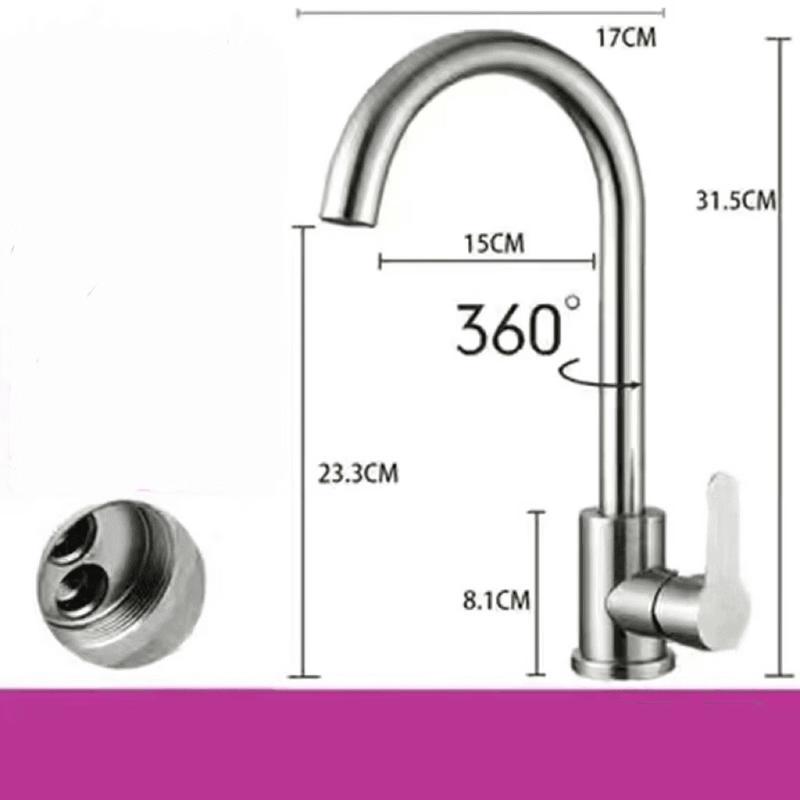 TLXT Kitchen Single Cold Faucet