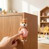 1 Pair 3D Belly Dog Anti-collision Sticker Anxiety Stress Relief Elastic Tummy Cartoon Puppy Decal Fat Belly Animal Buffer Sticker