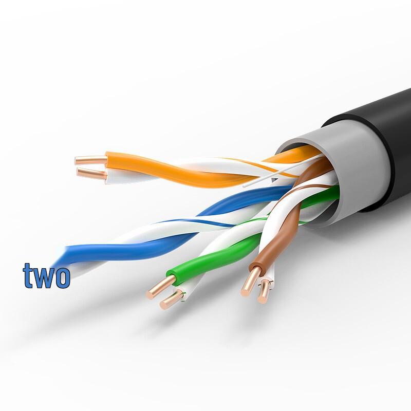 

CHOSEAL Cat5e Unshielded Outdoor Network Cable 305m