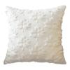 Decorative Pillow Case Embroidery Maple Leaves Pumpkin Pattern Pillow Cover Removable