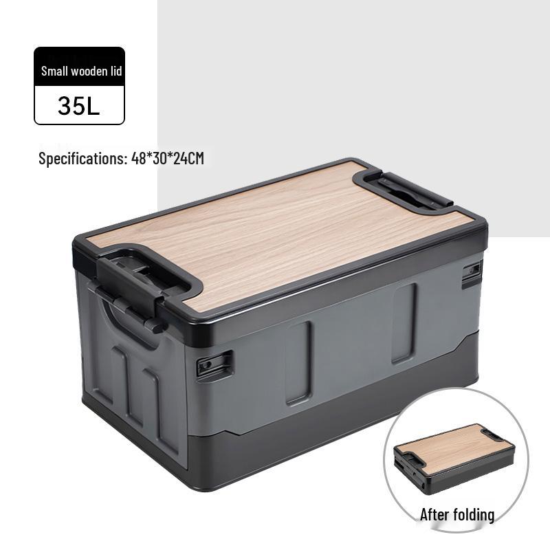 Vehicle Trunk Organizer: Car Interior Storage Box and Tail Box Case for Practical Item Collection.