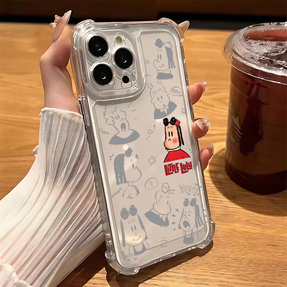 

Cute Little Girl L-lulu New Phone Case For Samsung Galaxy S25 S24 S23 S22 S21 S20 Note20 Edge FE Ultra Plus 4G 5G Anti TPU Cover Samsung NOTE 10