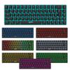 RGB Backlit 68-Key Wired Gaming Keyboard with Mechanical Feel & ABS Material