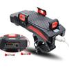 4-in-1 Bicycle Light: Headlight, Phone Holder, Horn & Power Bank for Night Riding