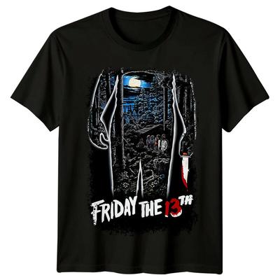 Friday the 13th (1980) Movie Poster Inspired T-Shirt Retro 80s Tee