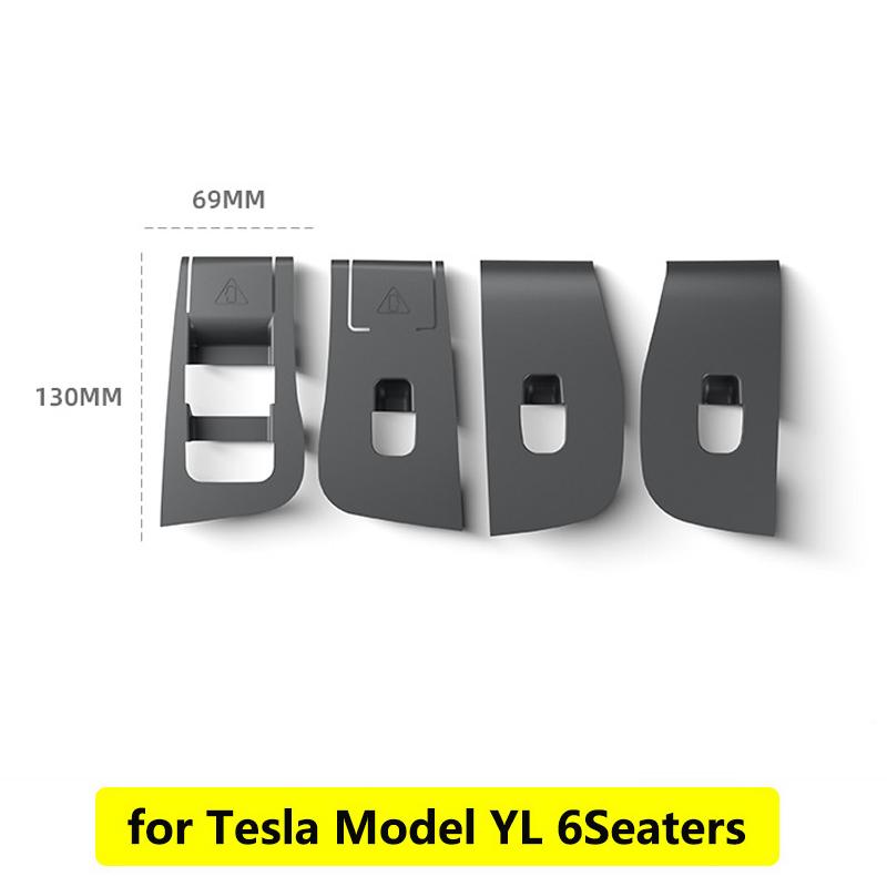 for Tesla Model Y YL Juniper 2026 2025 Window Lift Switch Protector Cover Lifter Button Trim Decoration Cover Car Accessories