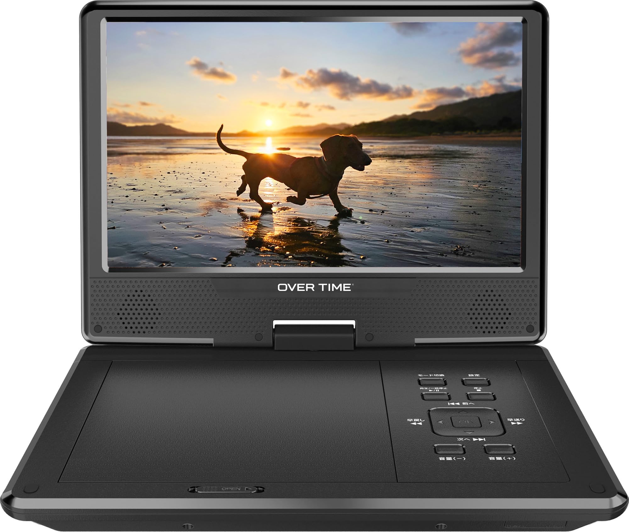 

OVERTIME Bluetooth Portable DVD Player 10.1-inch OT-BD101AK