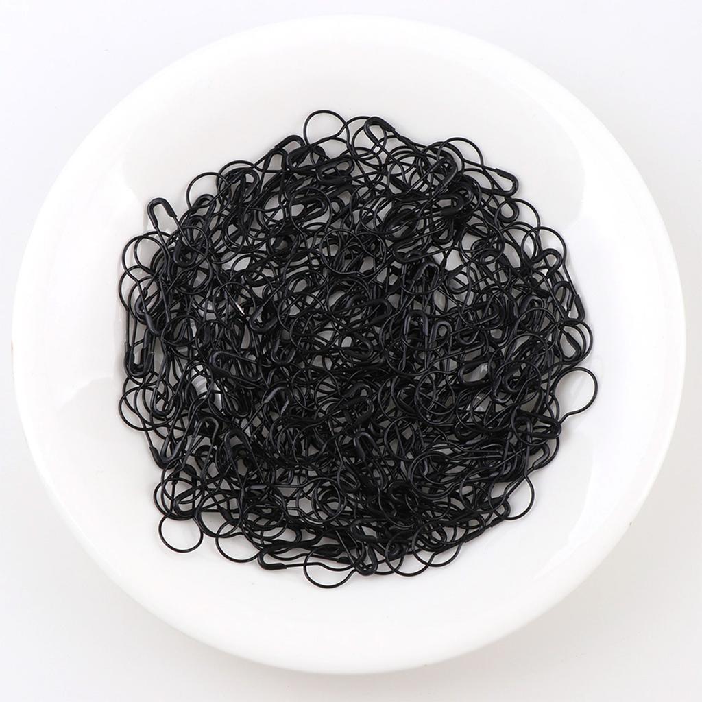 100Pcs/set Solid Color Gourd Shape Safety Pins DIY Metal Clips Pins Knitting Cross Stitch Marker Tag Pins Clips For Clothes Kits