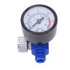 1 4  Spray Paint Gun Air Pressure Regulator Pressure Gauge Pneumatic Tool Accessory