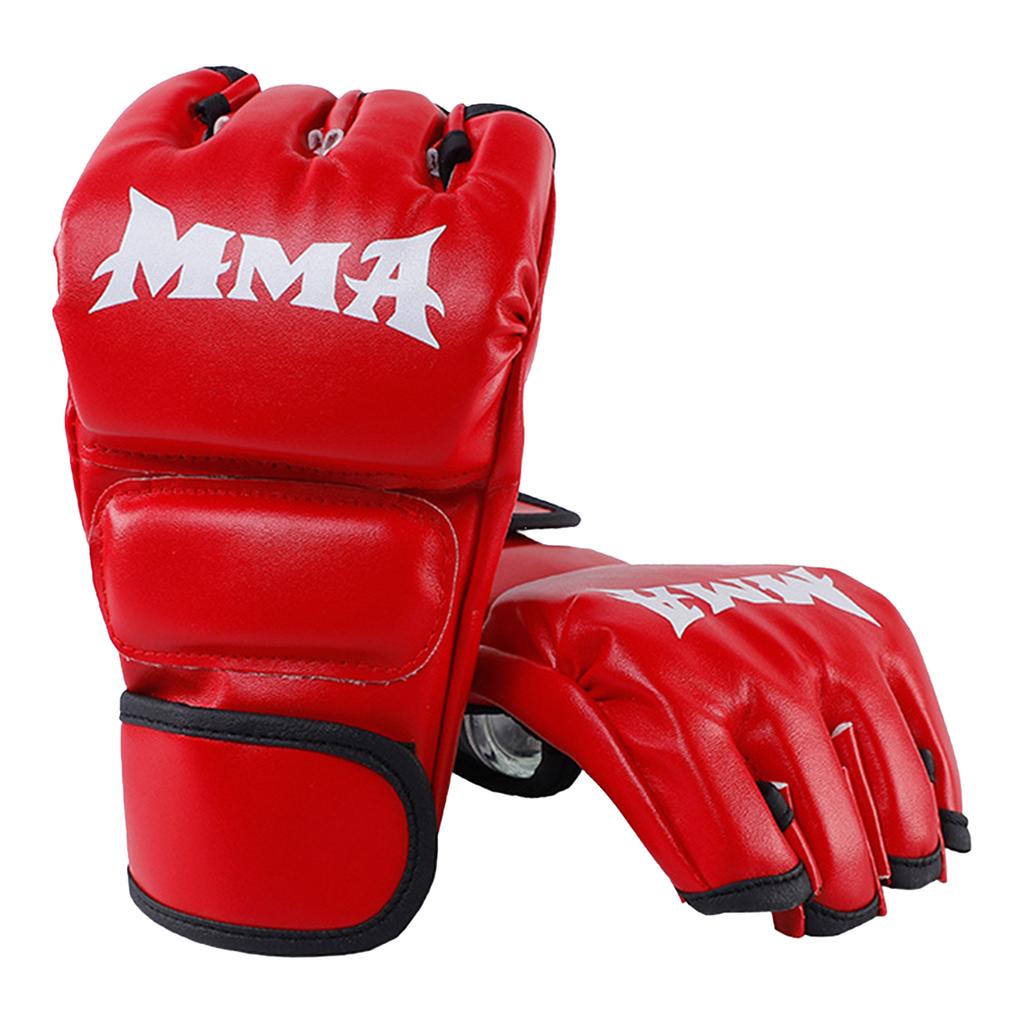Kick MMA Boxhandschuhe für Männer Frauen PU Karate Muay Thai Guantes De Boxeo Free Fight MMA Sanda Training Erwachsene Kinder Ausrüstung