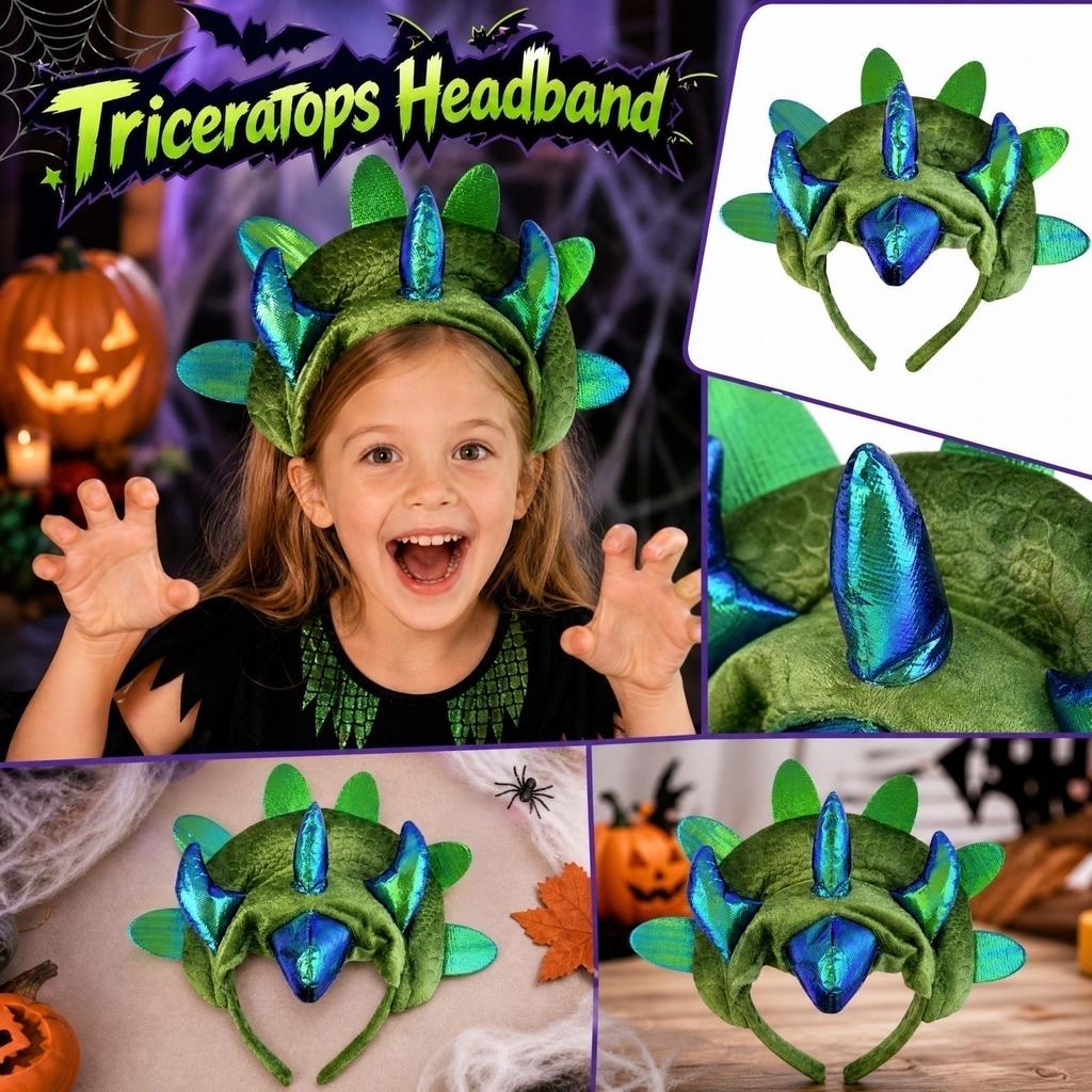 Kids Headband Halloween Costume Accessory for Dinosaur Dress Up