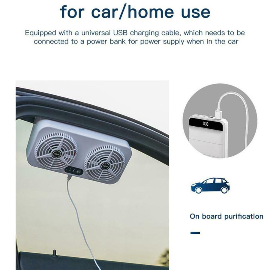 Portable Adjustable fan Powered by DC12V