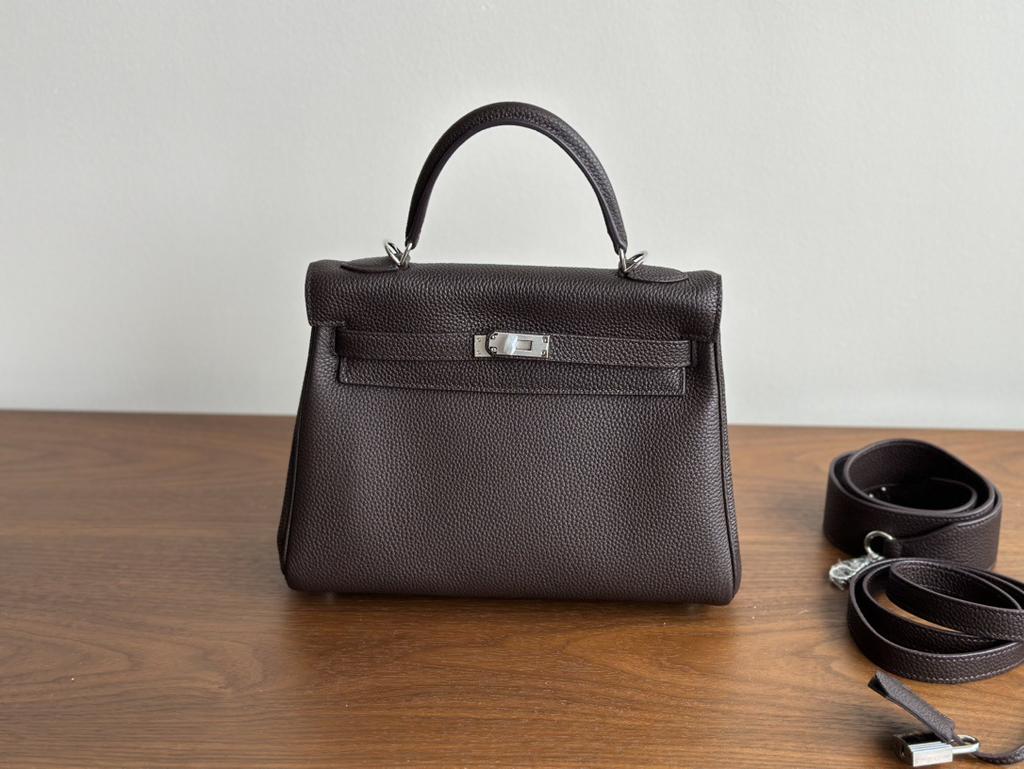 Carlos Echtes Togoleder Klassische Retro Echtleder Tasche High-End Gefühl Einzelne Lederhandtasche Clutch Bag Damen