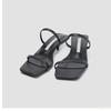 Simple Versatile One-piece Comfortable Outdoor Cool Mop 2025 New Style with Sloping Female Head Sexy Temperament High Heels