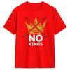 Vintage No King T Shirt Summer  Pure Cotton T Shirts For Men's Trending Design Tee Shirt Short-Sleeved Vintage Tees