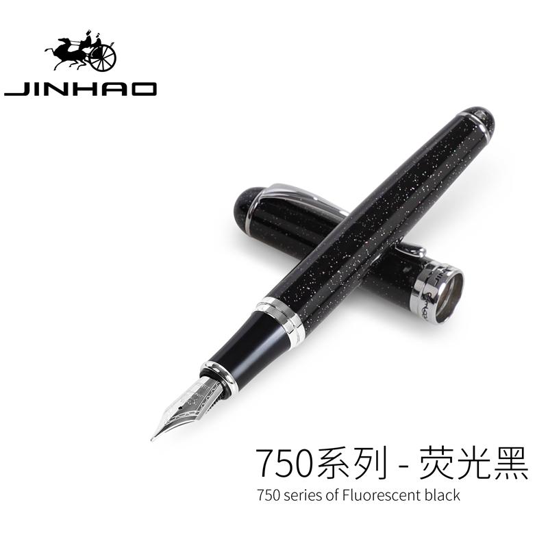 Jinhao X750 Luxury Fountain Pen Metal 0.5MM Medium Nib Calligraphy Writing Pens School Useful Office School Stationery Supplies