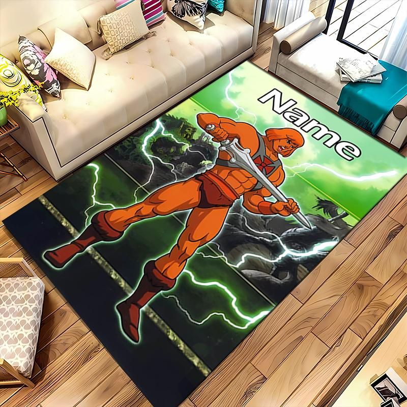 Tappeto Personalizzato He-Man e i Padroni dell'Universo - Perfetto per Cucina, Bagno, Lavanderia Disponibile in Taglia Grande, Regalo Al
