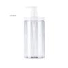500/1000ML Clear Wide Mouth Liquid Container - Bath Gel Soap Dispenser Shampoo Lotion Bottles for Hand Washing And Sub Bottle