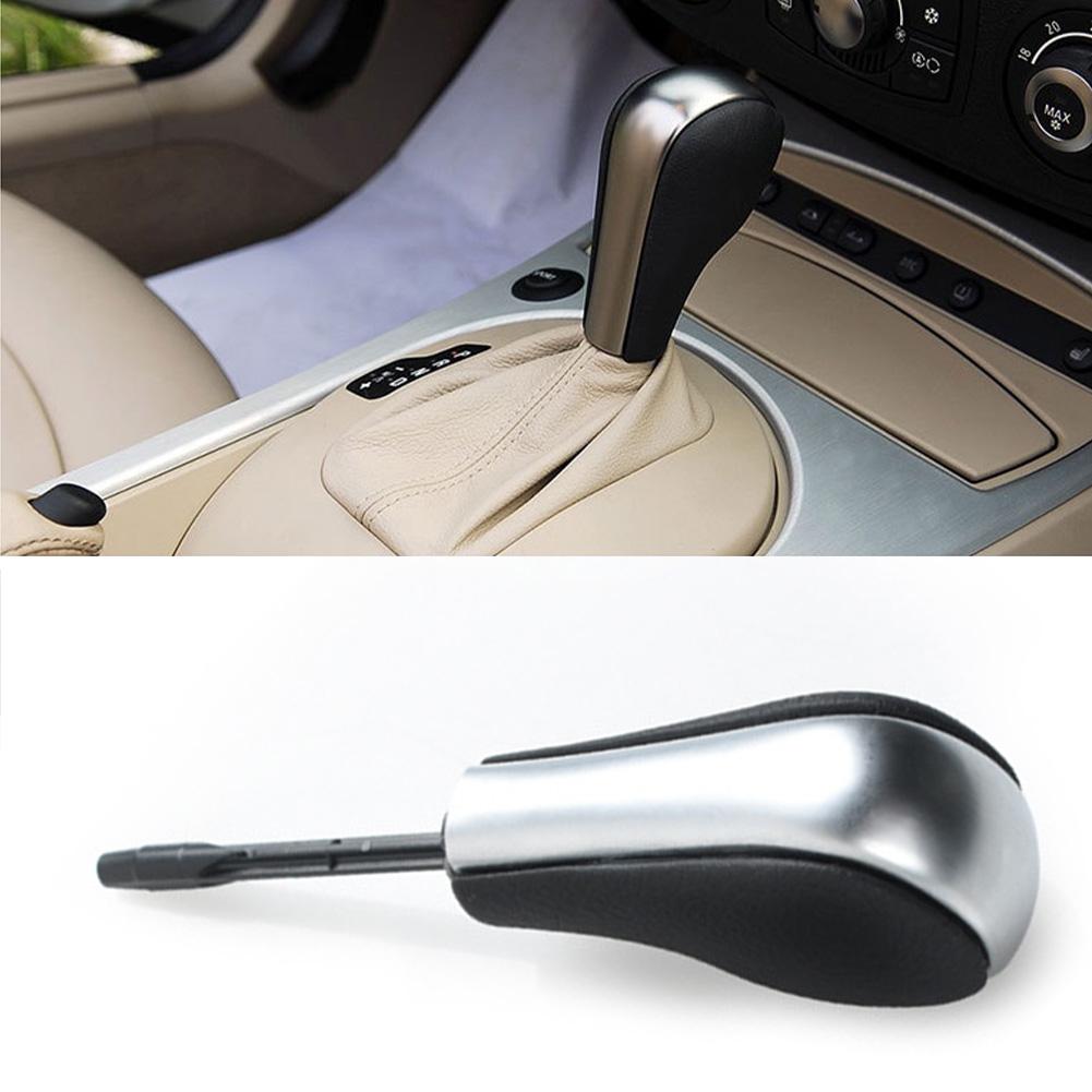 For 3 Series Stylish Gear Shift Car Gear Handball Car Interior Upgrade Silver Comfortable Grip Easy Installation