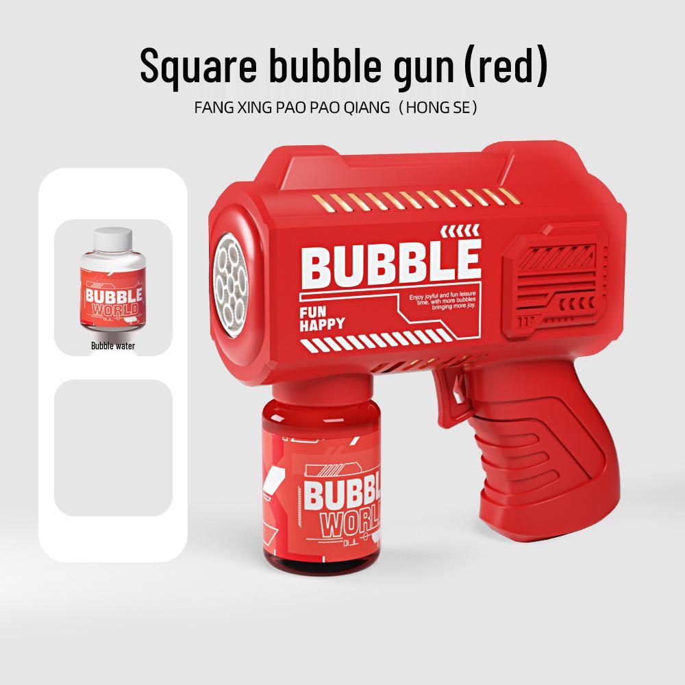 Children's Astronaut Bubble Gun - Automatic Gatling Bubble Machine Toy
