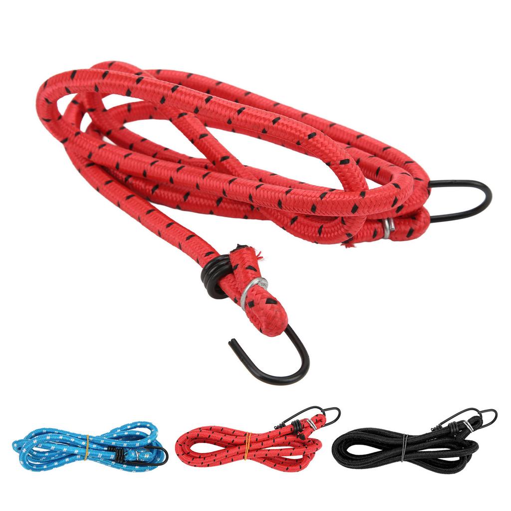 Cordas Elásticas Cordas Elásticas com Ganchos Cordas Elásticas de Borracha Tiras para Bagageiro de Bicicleta Tiras Elásticas de Acampamento Corda Elástica