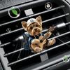 Car Vent Air Freshener Flat Acrylic Funny Diffuser Cute Dog Air Freshener For Home Women Summer Night Travel Road Trip Van Daily