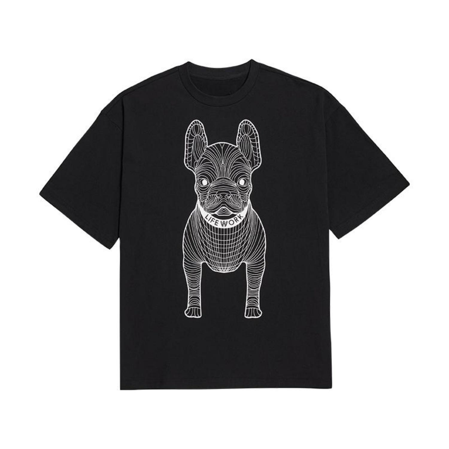 

Korean Fashion Short-sleeved Pure Cotton T-shirts with Printed Patterns for Both Men and Women In Spring and Summer S