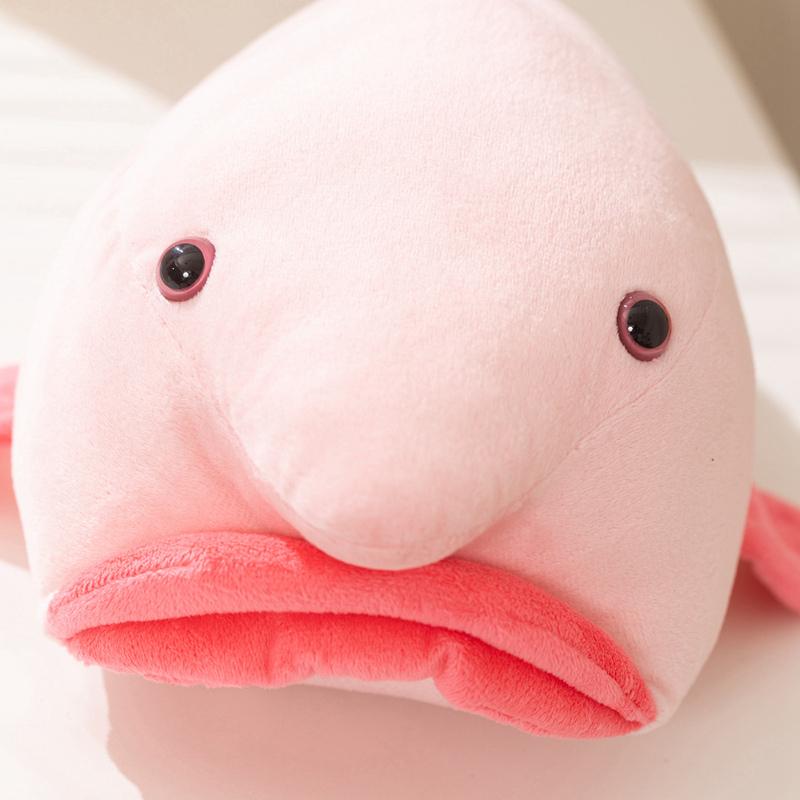 36Cm Pink Clownfish Plush Pillow Stuffed Cartoon Fish Animal Kawaii Cushion Home Decor Birthday Present