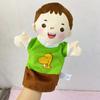 Family Hand Puppet Cute Grandparents Parents Son Daughter Cartoon Doll Plush Gloves Parent-child Interaction Role-Play Toy Imaginative Pretend Play