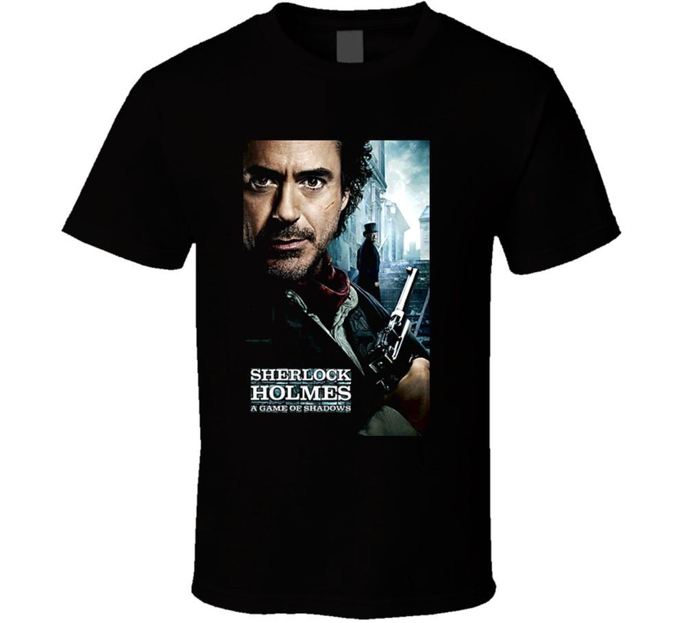 Sherlock Holmes Game Of Shadows Movie T Shirt