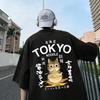 Noodles Cuisine In Tokyo Prints Cotton Tshirts Unisex And Unisex Summer Oneck T Shirt Comfortable Soft Tops Basic Male Clothes