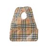 Baby Plaid Coated Cotton Bib