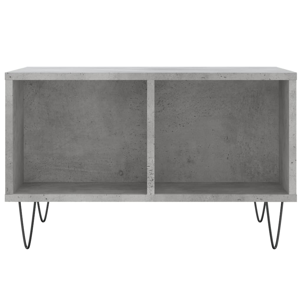 Coffee Table Concrete Gray 60x50x36.5 cm Particleboard