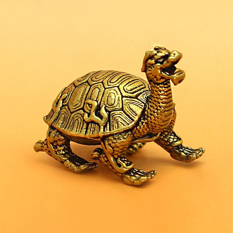 Mascot Turtle, Long-Lived Animal Statue, Office Desk Decoration