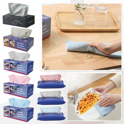 Disposable Towel Cloth, Reusable Kitchen Bar Rags, Washable Microfiber Dish Cloths, Dusting Wiper For Wiping Counter Kitchen Desk Window Glass