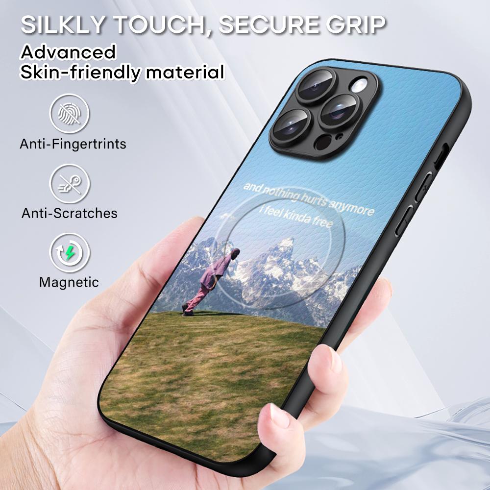 Rap K-kan-YE W-WE-ST Man Hot Phone Case For iPhone 17 16 15 14 13 12 11 Plus Pro Max  High-end Luxury Magsafe Sheepskin