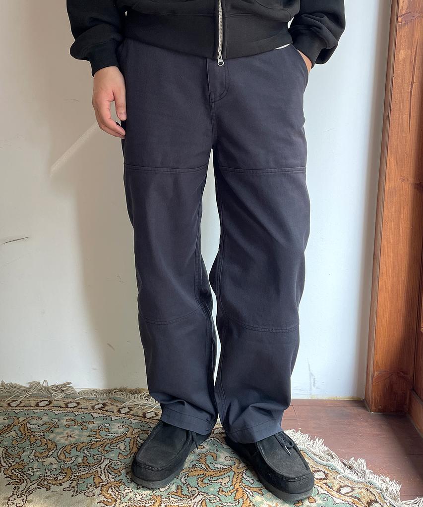 YOUNEEDGARMENTS Cotton Twill Newport Pants (Charcoal)