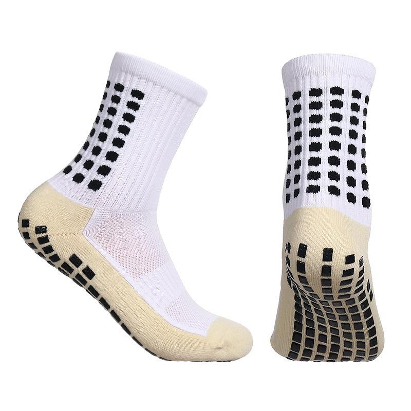 Men's Professional Thick Towel Bottom Sweat Absorbing and Deodorizing Glue Football Non Slip Socks