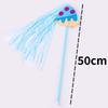 Cat Toy Tassel Stick Cat Toys Interactive Feather Kitten Teaser Stick Butterfly Cats Teaser Cute Cats Toy with Bell Pet Products