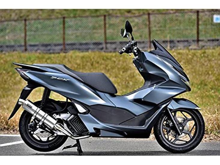 Beams Motor Company Stainless Steel Silencer for PCX125 R-EVO 2BJ-JK05 G195-53-008
