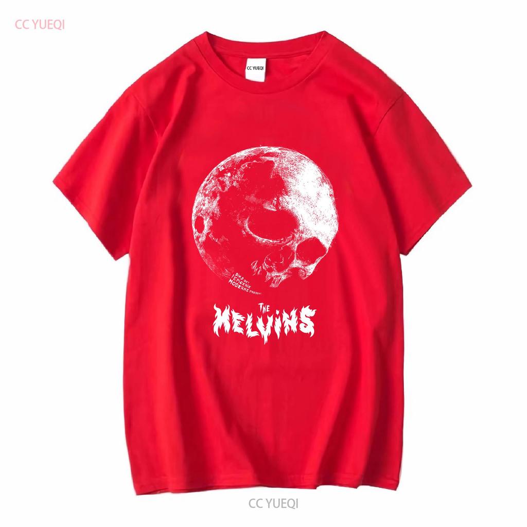 Inspired The Melvins Band For Fan Black All Size T Shirt KH1231 long sleeves vintage Washed Casual homme Top For Everyday Wear