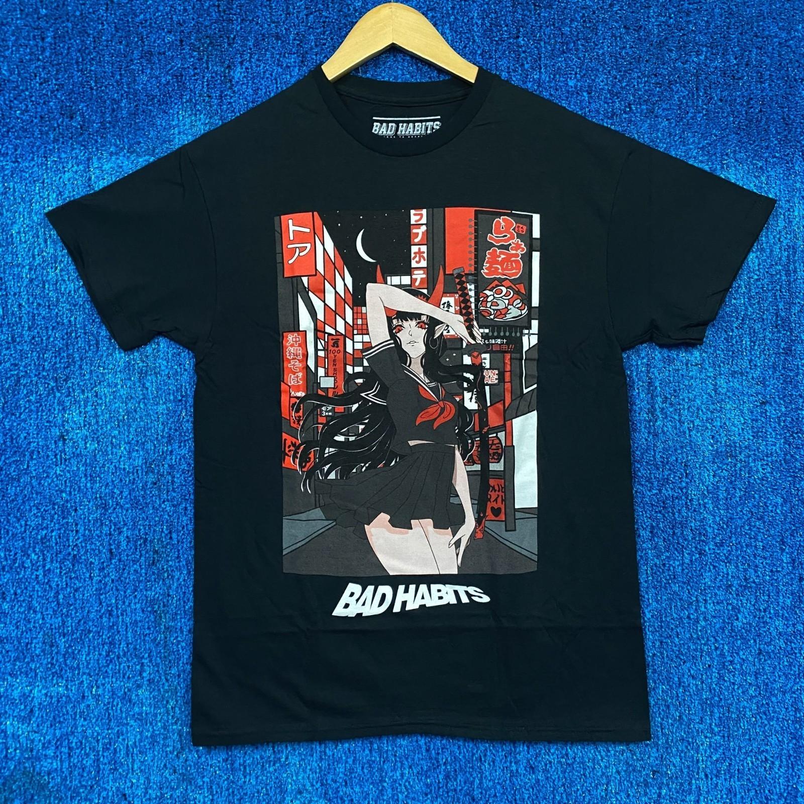 Bad Habits “Welcome to Heartbreak” Graphic T-Shirt Size Medium S