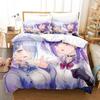 3D Print Anime Kawaii Girl Elira Pendora Bedding Set Bedroom Soft Modern Bedspreads Comefortable Duvet Cover Quilt Pillowcase