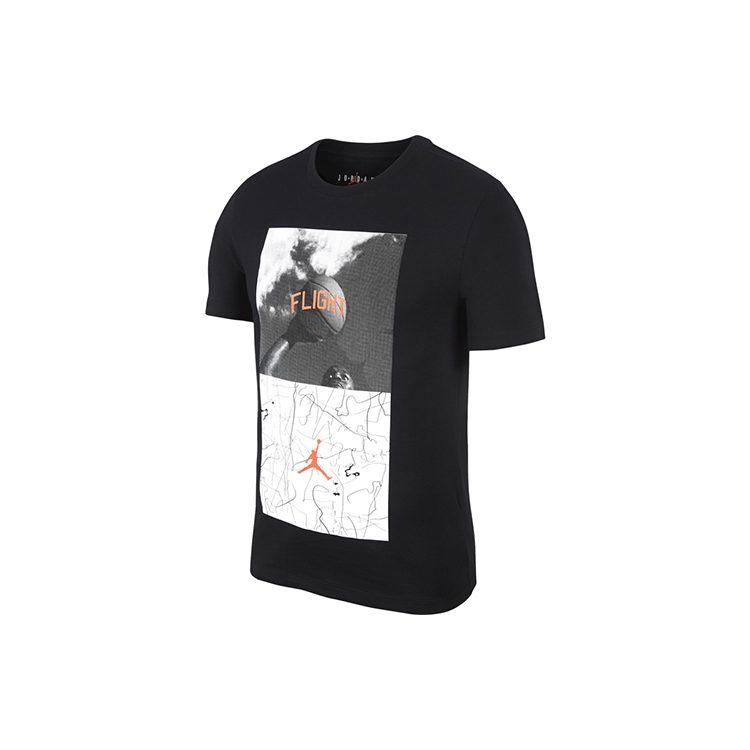 Jordan Air T Shirts Men's Crew Neck Moderate Straight Fit BV5459-010