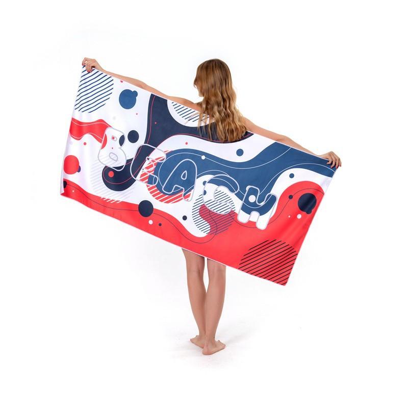 Printed beach towel, printed swimming towel, beach seat towel, bath towel