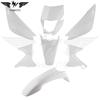 Motorcycle Full Set Body Plastic Covers Head Light Cover Mudguard Side Panels Tank Protecter Black Blue White For Yahama XTZ 125