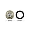 Motorcycle Upper Pump Master Cylinder Brake Pump Oil Window Mirror Sight Glass Rubber Gasket Sizes 18mm 14mm 12mm