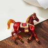 2pcs/3pcs Horse Shape Brooch Chic Decorative Collar Pin Perfect Gift Fashion Forward Badge For Friend Family
