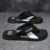 Summer new flip-flops men's high-end casual pinch-in men's slippers wear non-slip beach slippers
