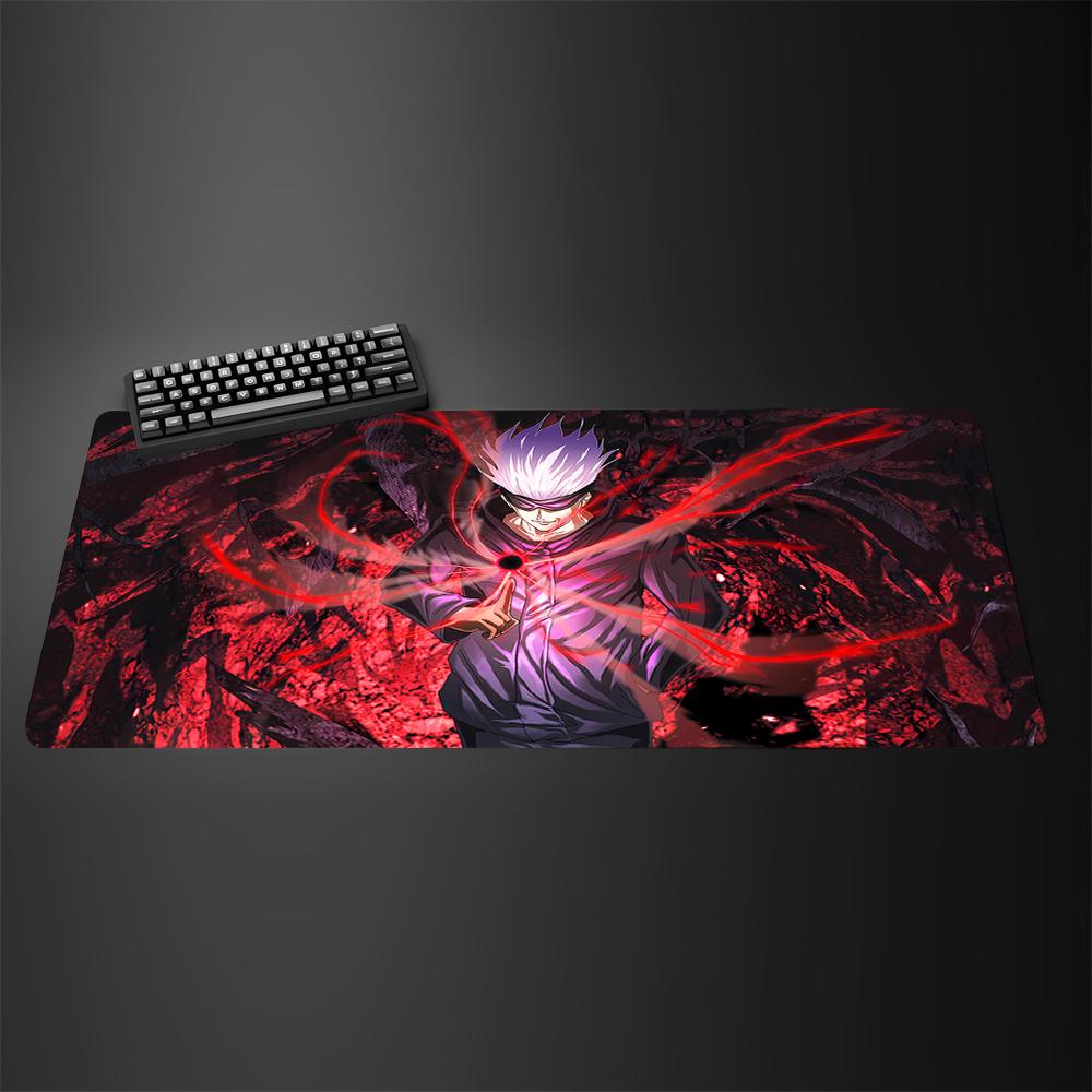 Hot Large Anime Jujutsu Kaisen xCM Mouse Pad Ryomen Sukuna MousePad Satoru Gojo Computer Gaming Laptop Accessories Desk Mat